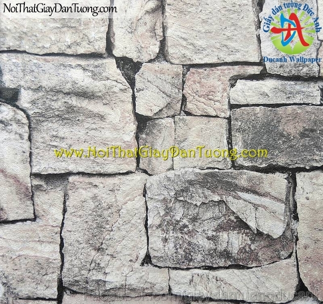 Giấy dán tường Hàn Quốc giả đá - Stone Touch 85016-1