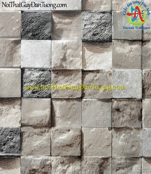 Giấy dán tường Hàn Quốc giả đá - Stone Touch 85018-1