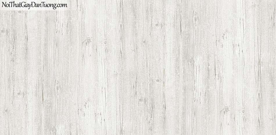 Giấy dán tường giả gỗ, màu xám trắng 54416-1 g