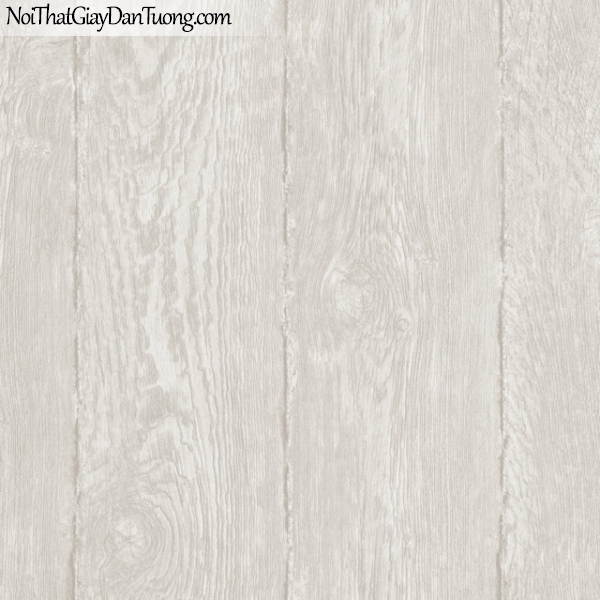 Giấy dán tường giả gỗ, bản gỗ, màu trắng xám M7024-1 g