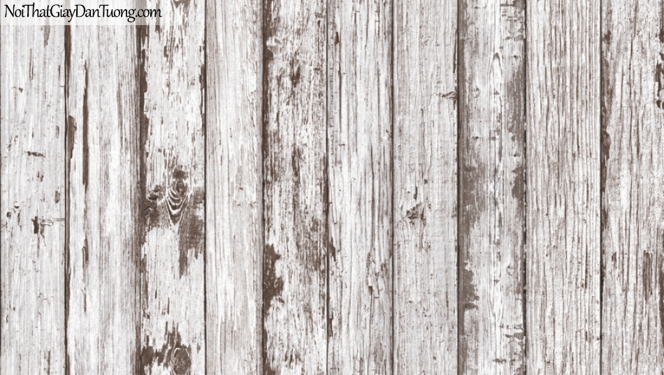 Giấy dán tường giả gỗ, những thanh gỗ nhỏ xếp cạnh nhau, màu nâu xám 87022-1 g