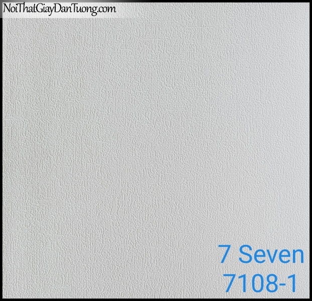 7 SEVEN, 7SEVEN, Giấy dán tường Hàn Quốc 7108-1, giấy dán tường 3D gân nhỏ, giả đá, giả gỗ, giả gạch, màu nâu xám