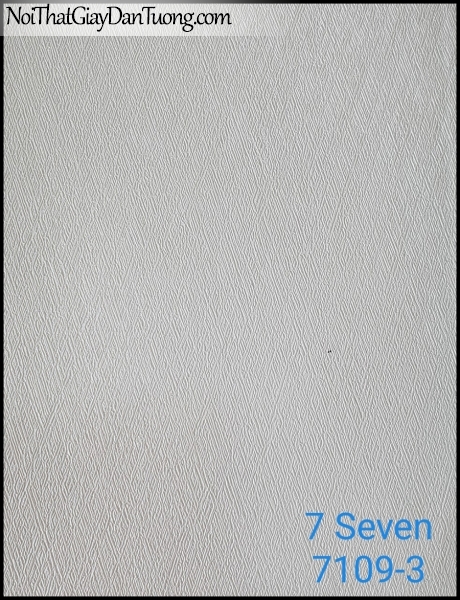 7 SEVEN, 7SEVEN, Giấy dán tường Hàn Quốc 7109-3, giấy dán tường 3D gân nhỏ, giả đá, giả gỗ, giả gạch, màu nâu xám