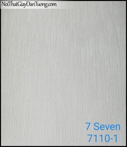 7 SEVEN, 7SEVEN, Giấy dán tường Hàn Quốc 7110-1, giấy dán tường 3D gân nhỏ, giả đá, giả gỗ, giả gạch, màu nâu xám