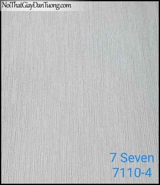 7 SEVEN, 7SEVEN, Giấy dán tường Hàn Quốc 7110-4, giấy dán tường 3D gân nhỏ, giả đá, giả gỗ, giả gạch, màu nâu xám