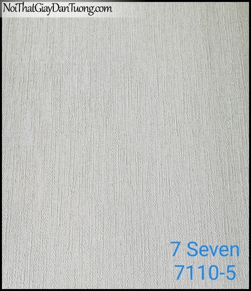 7 SEVEN, 7SEVEN, Giấy dán tường Hàn Quốc 7110-5, giấy dán tường 3D gân nhỏ, giả đá, giả gỗ, giả gạch, màu nâu xám