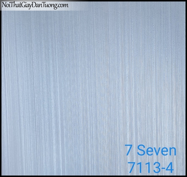 7 SEVEN, 7SEVEN, Giấy dán tường Hàn Quốc 7113-4 (2), giấy dán tường 3D gân nhỏ, giả đá, giả gỗ, giả gạch, sọc đứng, màu nâu xám