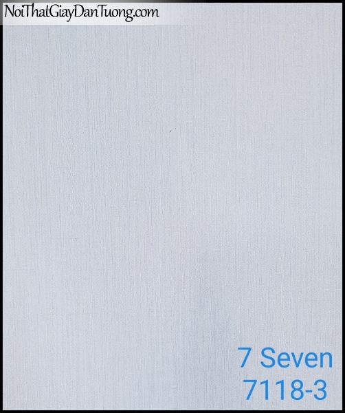 7 SEVEN, 7SEVEN, Giấy dán tường Hàn Quốc 7118-3 (2), giấy dán tường 3D gân nhỏ, giả đá, giả gỗ, giả gạch, màu nâu xám