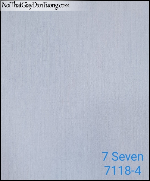 7 SEVEN, 7SEVEN, Giấy dán tường Hàn Quốc 7118-4, giấy dán tường 3D gân nhỏ, giả đá, giả gỗ, giả gạch, màu nâu xám
