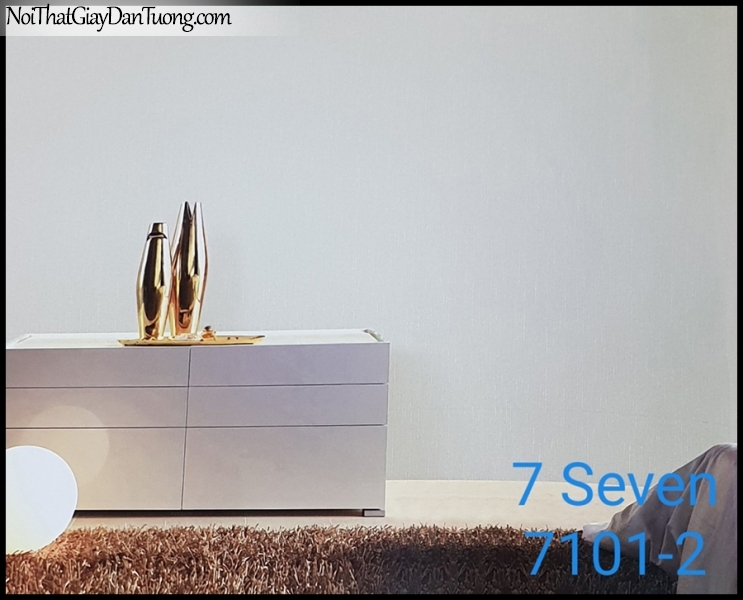 7 SEVEN, Giấy dán tường Hàn Quốc 7101-2 PC, gân nhỏ, sọc li ti, màu xám, phù hợp với dự án, văn phòng, công ty, phối cảnh