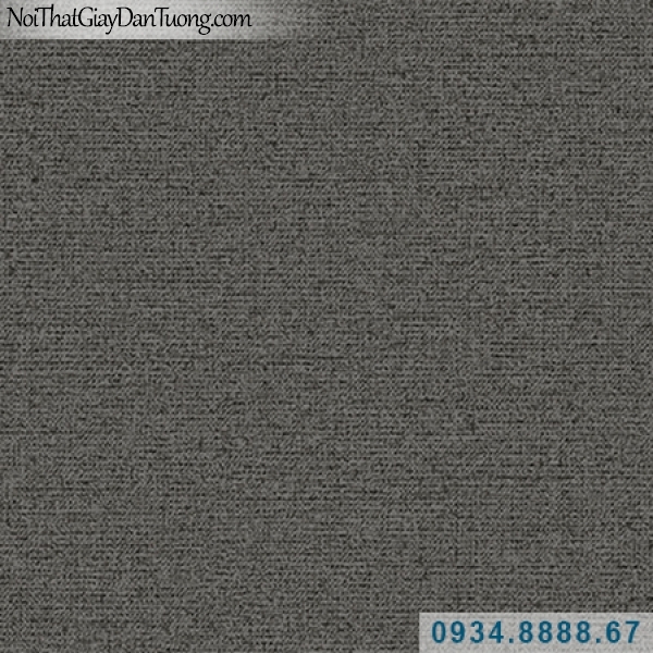 Giấy dán tường Hàn Quốc ARTBOOK, giấy dán tường trơn gân màu đậm, màu tối, không có hoa văn họa tiết 57174-5