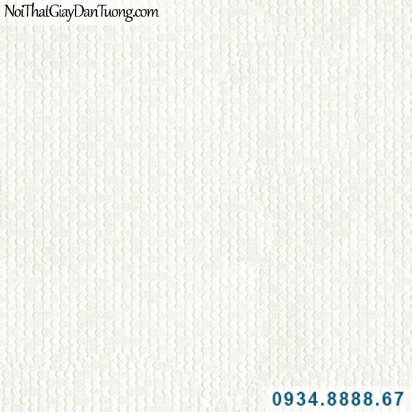 Giấy dán tường Hàn Quốc ARTBOOK, giấy dán tường chấm bi nhỏ, màu trắng kem, giấy gân 57177-1