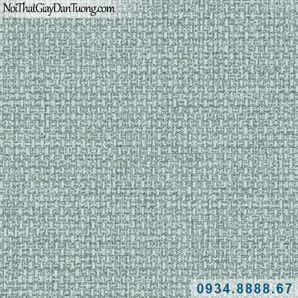 Giấy dán tường Hàn Quốc ARTBOOK, giấy dán tường gân vải bố màu xanh dương, xanh lơ, xanh rêu 57185-8