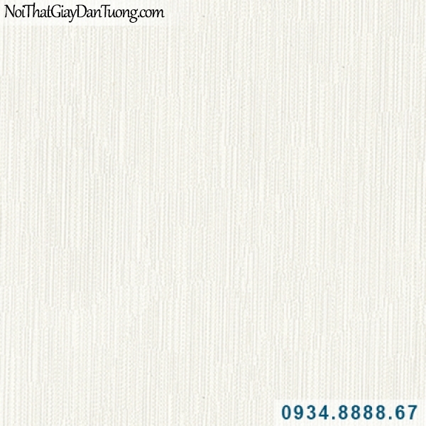 Giấy dán tường Hàn Quốc ARTBOOK, giấy dán tường màu trắng kem, sọc xuôi, sọc nhuyễn 57178-1