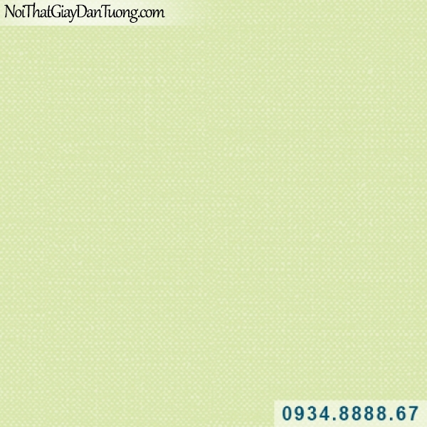 Giấy dán tường Hàn Quốc ARTBOOK, giấy dán tường màu xanh chuối, xanh lá, xanh ngọc, giấy gân trơn 57175-2