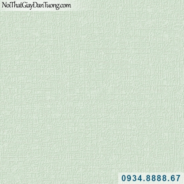 Giấy dán tường Hàn Quốc ARTBOOK, giấy dán tường xanh ngọc, xanh lá, xanh chuối, xanh lá cây nhạt 57179-6