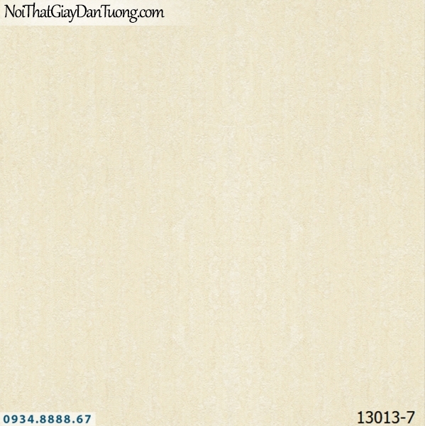 Giấy dán tường NEPTUNE, giấy dán tường màu vàng kem, vàng nhạt, giấy gân 13013-7