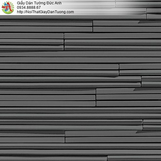 the ACE, Walltex WT 1811-6 | Giấy dán tường dạng sọc ngang màu đen