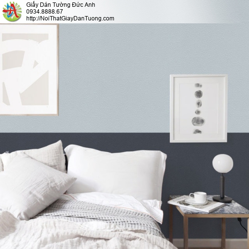Giấy dán tường màu xanh lơ, màu xanh xám | Đức Anh | Sketch 15053-7