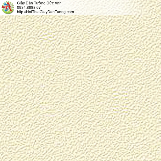 5535-7 Giấy dán tường màu vàng nhạt, giấy gân trơn phong cách hiện đại