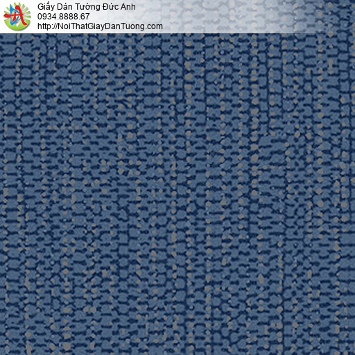 5538-5 Giấy dán tường màu xanh nước biển, màu xanh đậm họa tiết nhỏ