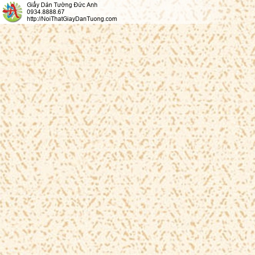 5549-6 Giấy dán tường màu vàng nhạt, hoa văn đơn giản màu cam nhạt
