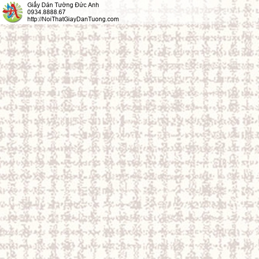 5552-1 Giấy dán tường họa tiết ô vuông màu kem,giấy dán tường hiện đại