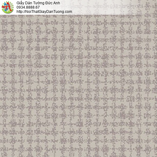 5552-3 Giấy dán tường màu ghi, giấy màu xám hiện đại họa tiết ô vuông