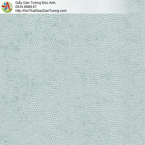 M80045 Giấy dán tường màu xanh nhạt, giấy gân lỗ màu xanh xám