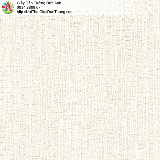 M80141 Giấy dán tường gân lớn, giấy dán tường màu kem, bán tại quận 6