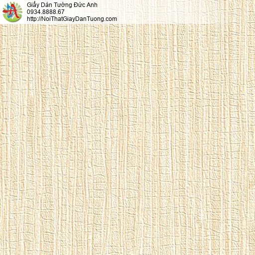 M80145 Giấy dán tường màu vàng kem, giấy gân màu vàng nhạt hiện đại