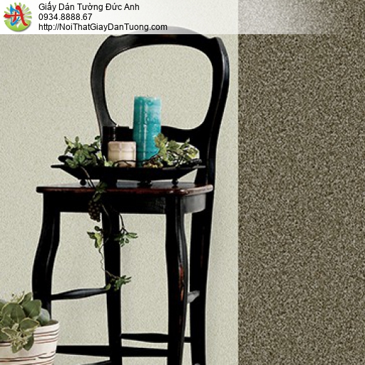 3815-2 Giấy dán tường dạng bột cát mà vàng kem,giấy dán tường hiện đại