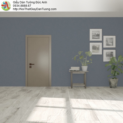 25045-6 - Giấy dán tường màu xám xanh, giấy dán tường màu xanh than
