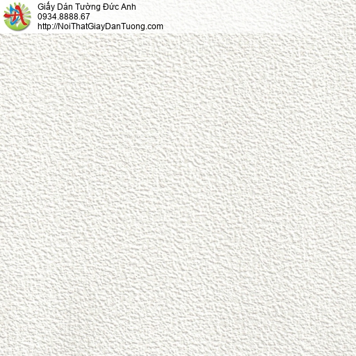 65000-2 - Giấy dán tường gân to màu trắng, giấy gân lớn trắng tinh