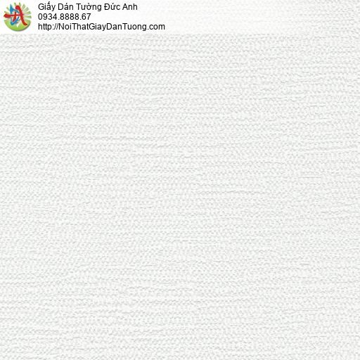 70199-1- Giấy dán tường gân to màu trắng, giấy màu trắng sáng hiện đại
