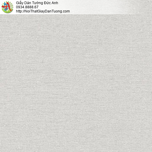 70200-6 - Giấy dán tường gân ngang màu xám tro, giấy hiện đại một màu
