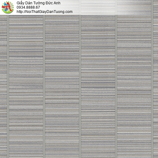 3003-5 Giấy dán tường kiểu sọc hiện đại màu xám, giấy dán tường sọc cho điểm nhấn đẹp