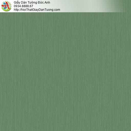 3018-6 Giấy dán tường màu xanh ngọc, giấy sọc nhuyễn màu xanh lá cây