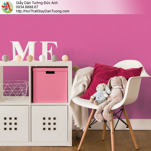 V concept 7914-13 | Giấy dán tường màu hồng, giấy trơn màu tím hồng đậm điểm nhấn