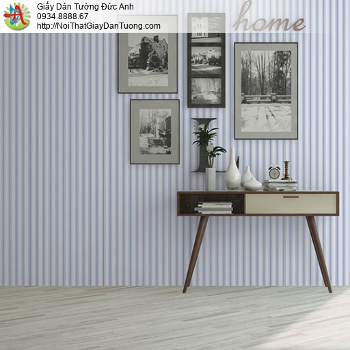 V concept 7916-5 | Giấy dán tường sọc màu xanh, giấy dán tường hiện đại 2021