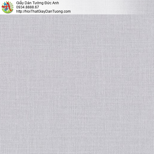 Mozen 61011-6, Giấy dán tường màu tím nhạt, giấy gân đơn giản một màu hiện đại