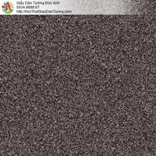 Giấy dán tường giả hạt cát màu đen, giấy dạng bột đá màu nâu đậm, Natural 87024-5