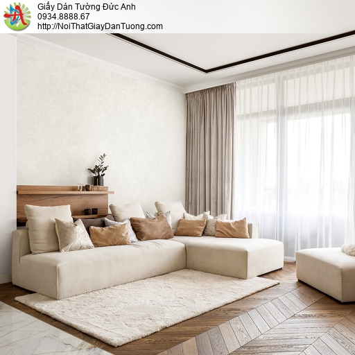 34516-2 Giấy dán tường màu hồng phấn đơn giản nhẹ nhàng, siêu dễ thương cho căn phòng của bạn