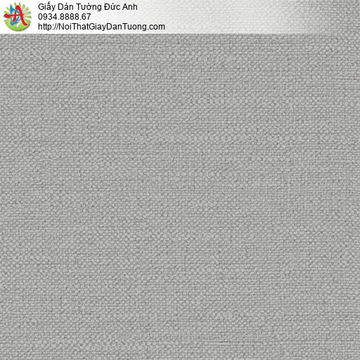 87436-4 Giấy dán tường màu xám bạc vân vải bắt mắt