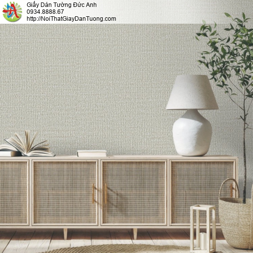 Giấy dán tường V-concept 7907-7, giấy dán tường gân màu xám vàng nhạt phù hợp phòng ngủ phòng khách