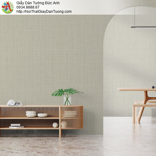 Giấy dán tường V-concept 7926-5, giấy dán tường màu nâu đất nhạt, giấy một màu trơn đơn giản hiện đại