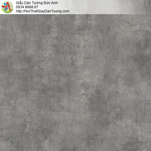 Choice 10301-3, giấy dán tường xi măng bê tông màu xám tối, giả bức tường cũ kỹ