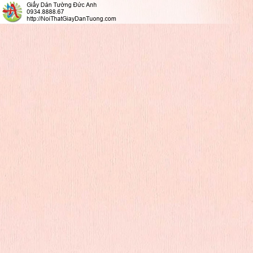 The One 6813-4, giấy dán tường một màu hồng đơn giản hiện đại